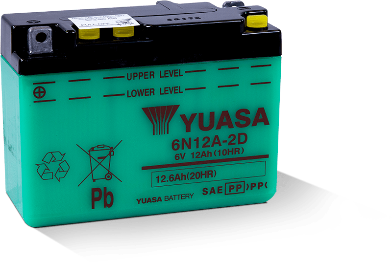 YUASA MARINE double borne 12V 80AH 650AHD - 260x174x225 - AZ Piles  distribution