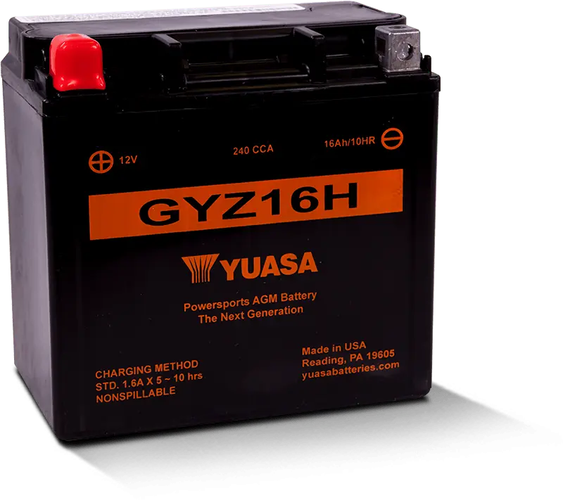 Yuasa GYZ16H AGM Battery