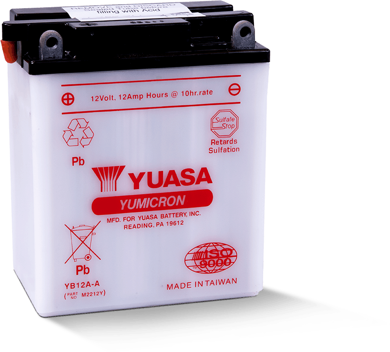 NRG AGM Motorradbatterie YB12A-A 12,5Ah 12V, 43,90 €