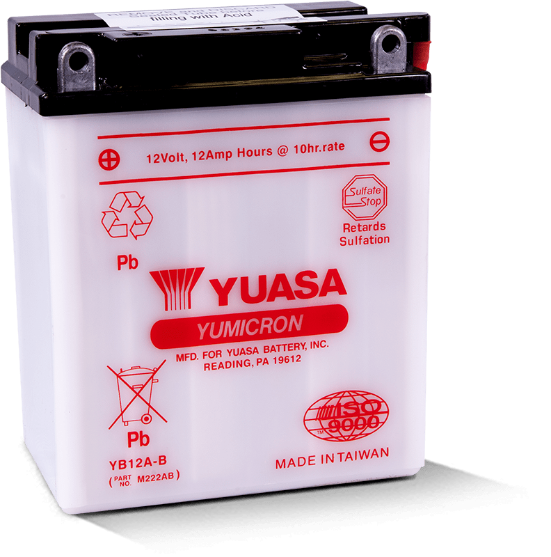 Batterie moto Lithium YTX12-BS / YT12A-BS / YB12B-B2 12V 10AH