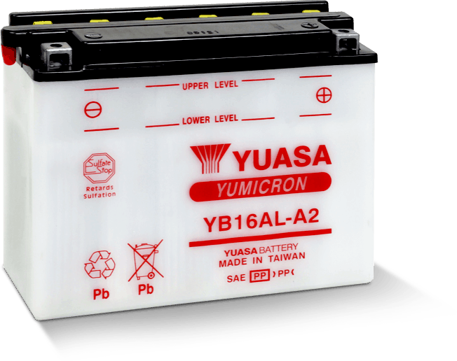 Yuasa Batterie YB16AL-A2 Ducati ST2ST4 944 916 97-00
