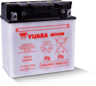Yuasa YUAM222CA YB12C-A Battery 