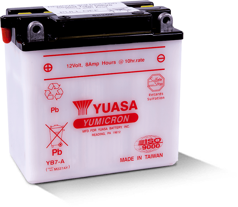 Yuasa 12V 8Ah YB7-A au meilleur prix sur