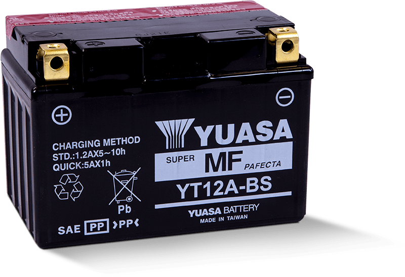 Bateria Moto Yt12a-bs Yuasa 12v 10ah