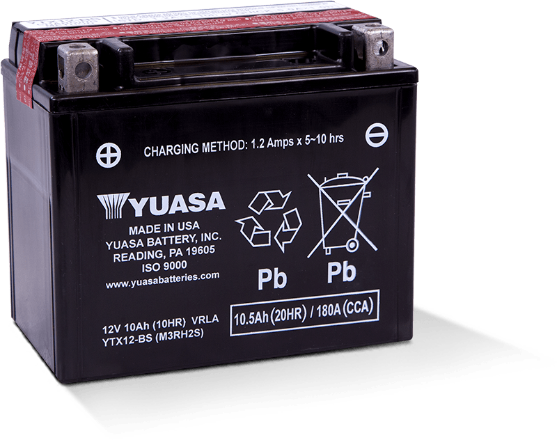 12v Motorcycle Battery Size Chart