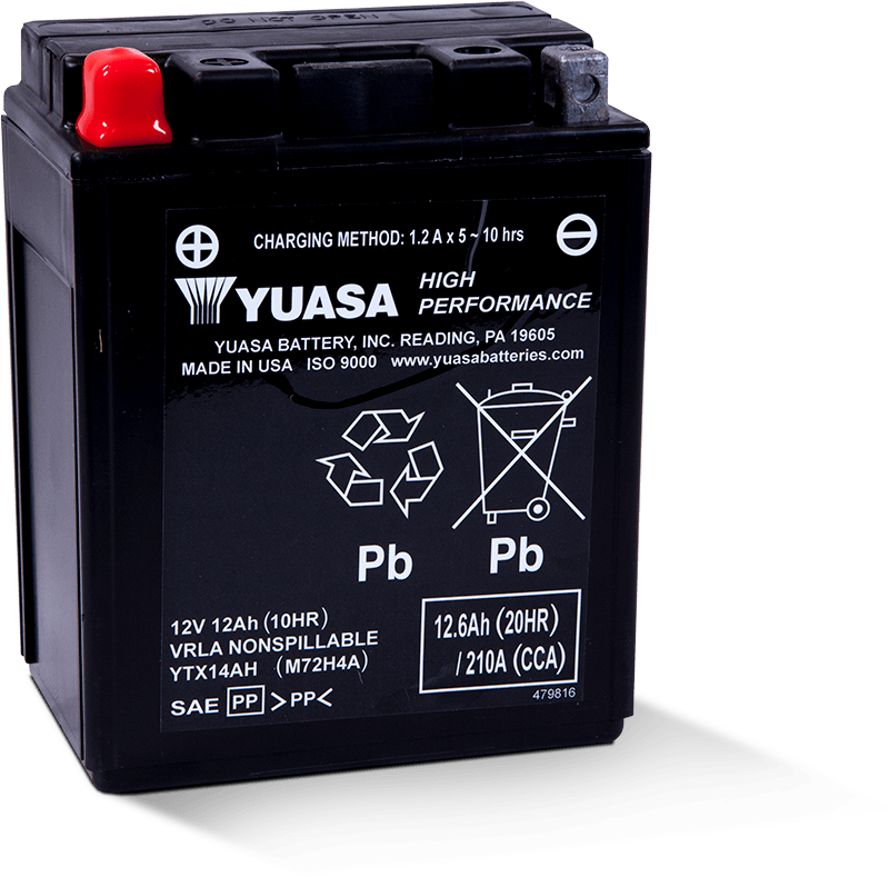 Yuasa YTX14AH Battery