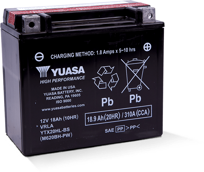 Yuasa YTX20HL-BS-PW Battery