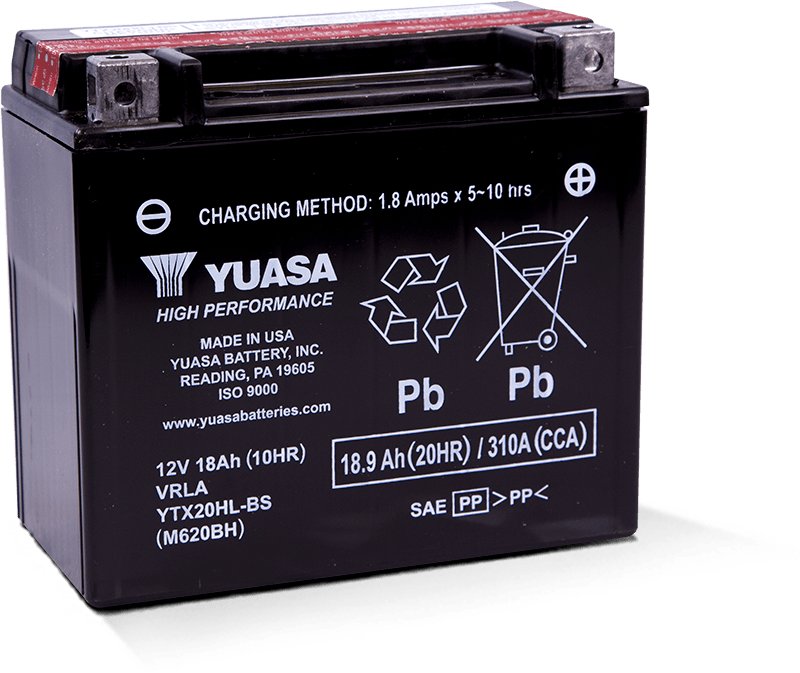 Yuasa Battery Size Chart