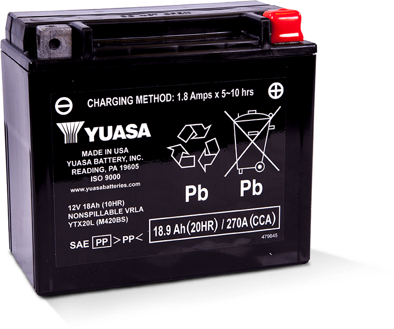 Yusasa YTX20L Battery