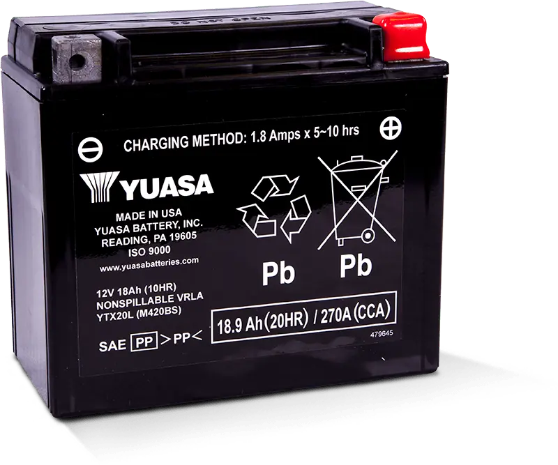 YTX20L - Yuasa Battery
