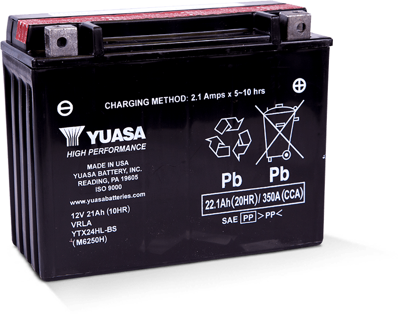 YTX24HL-BS High performance Motorcycle battery