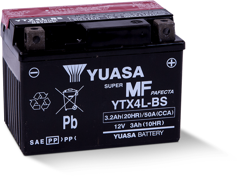 YTX4L-BS Atom Gel Motorcycle Battery 12V 4Ah for Honda Monkey  18-19
