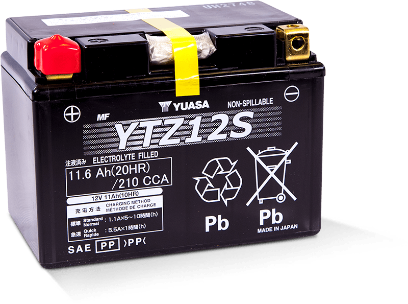 YTZ12S Motorcycle Battery