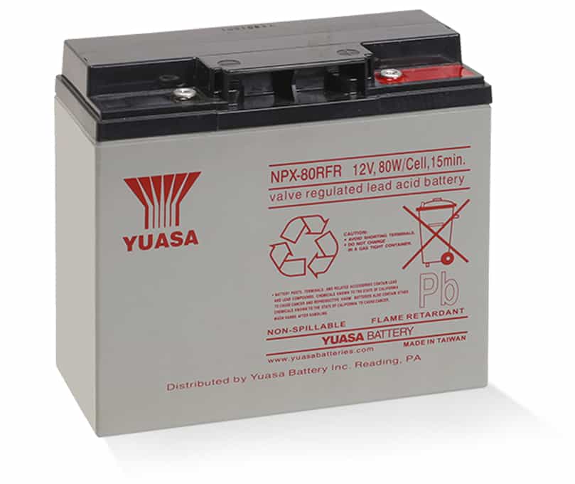 NPX-80RFR 12V Battery