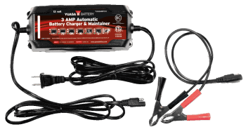 3 AMP Automatic Battery Charger & Maintainer