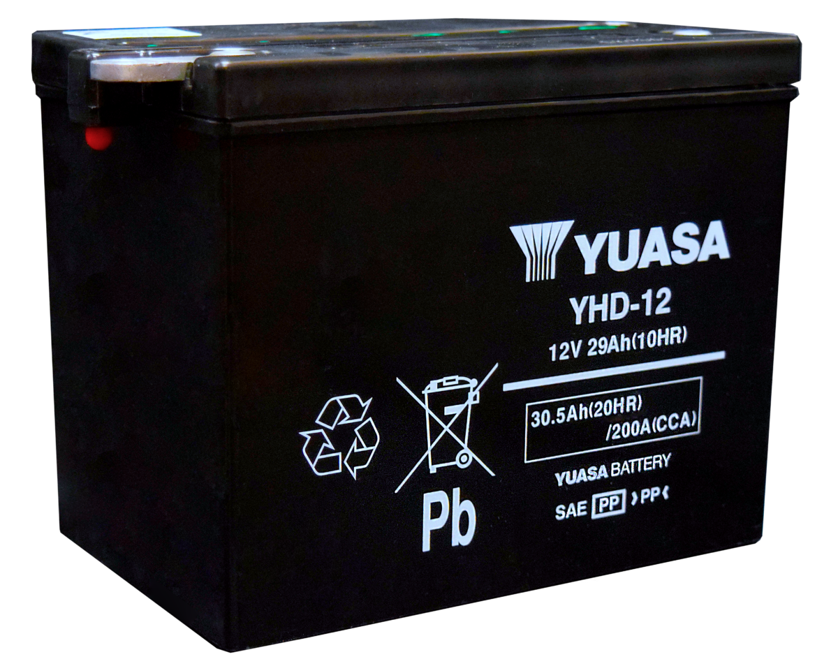 Yuasa YHD-12 AGM Battery for motorsports, powersports, and motorcycle
