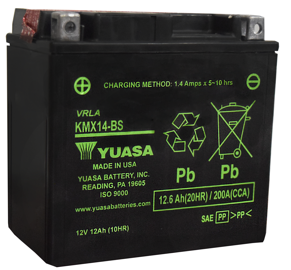 Yuasa KMX14-BS battery