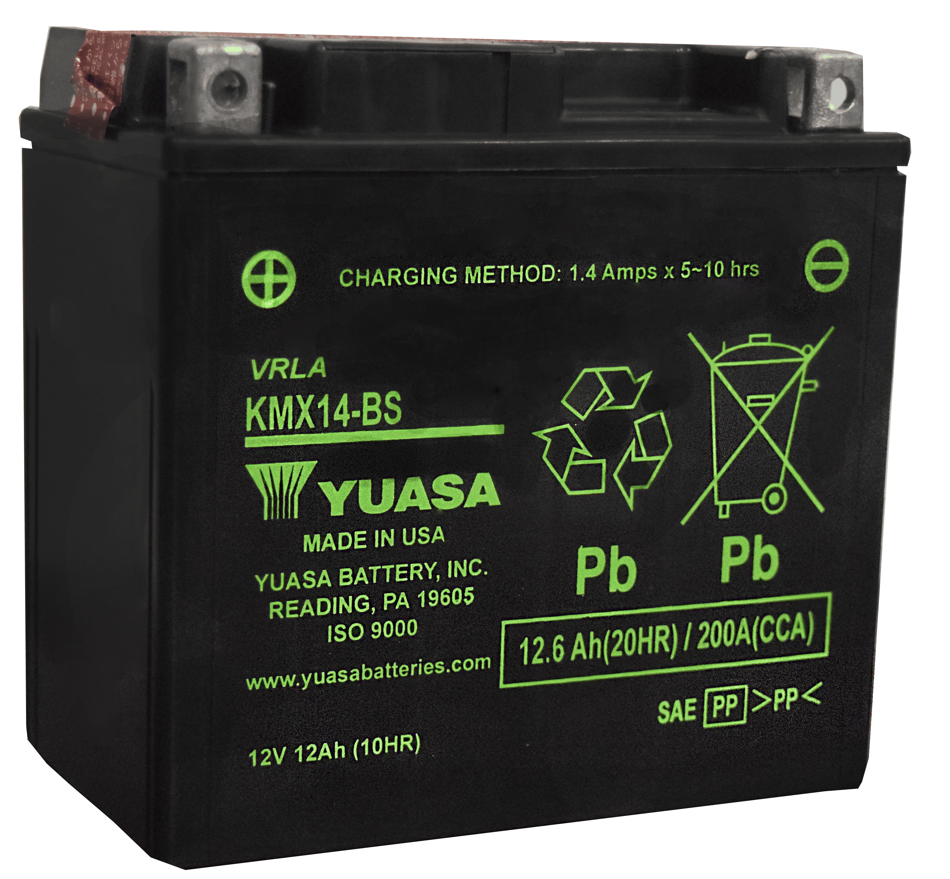 KMX14-BS - Yuasa Battery, Inc.