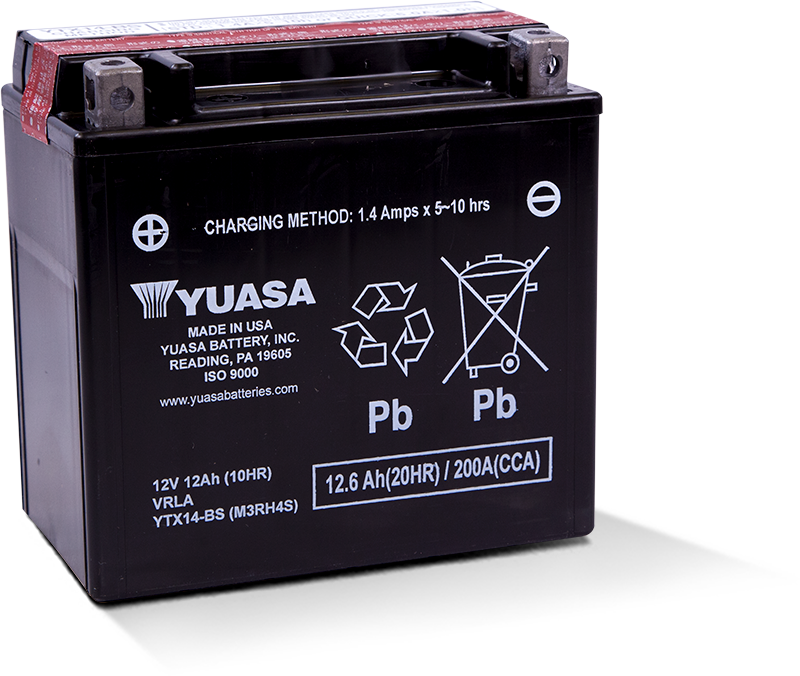 ユアサバッテリー YTX14-BS YTX14-BS - Yuasa Battery