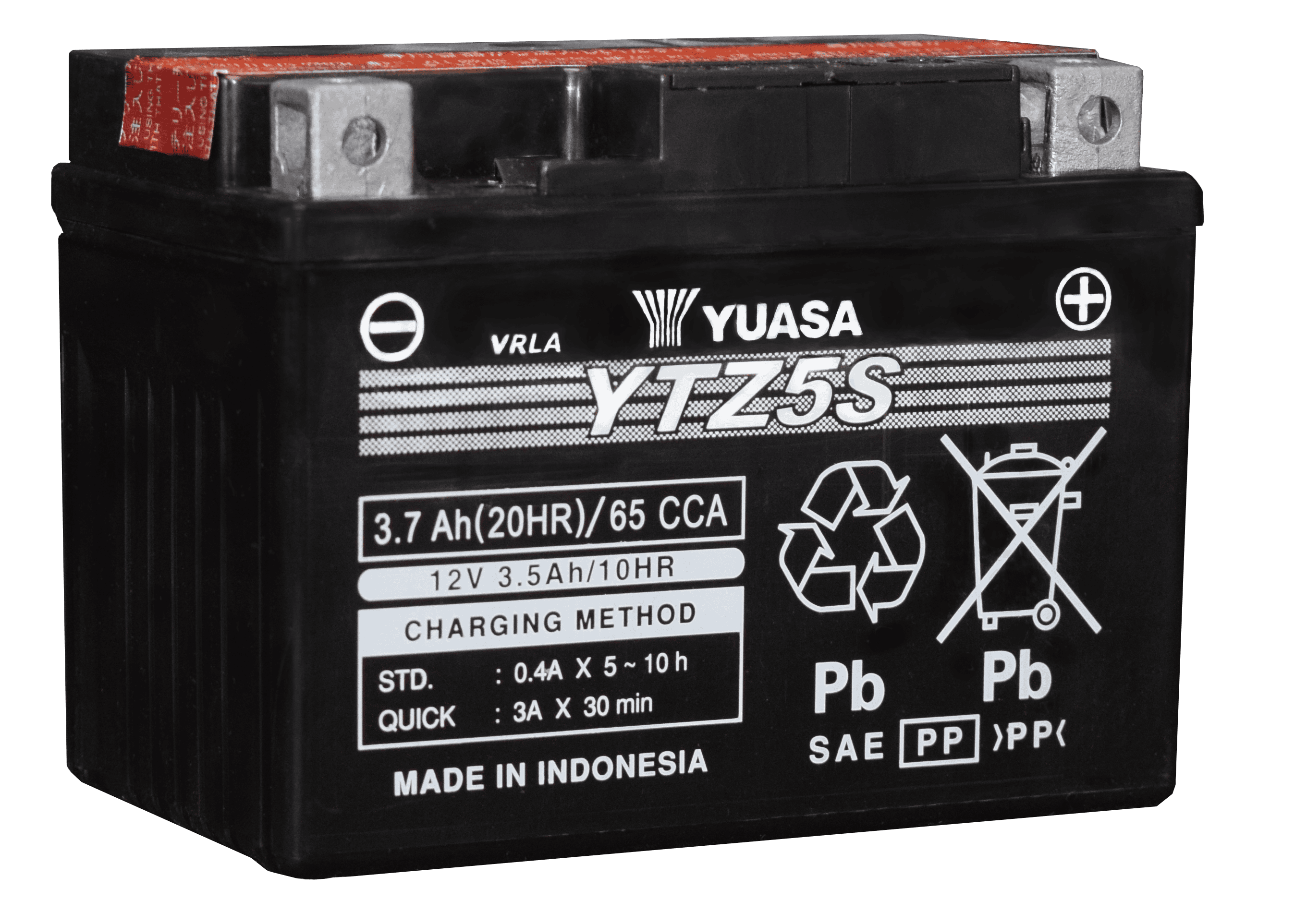 Batterie Lithium YTZ5-S 12V pour Scooter Moto - BatteriePower