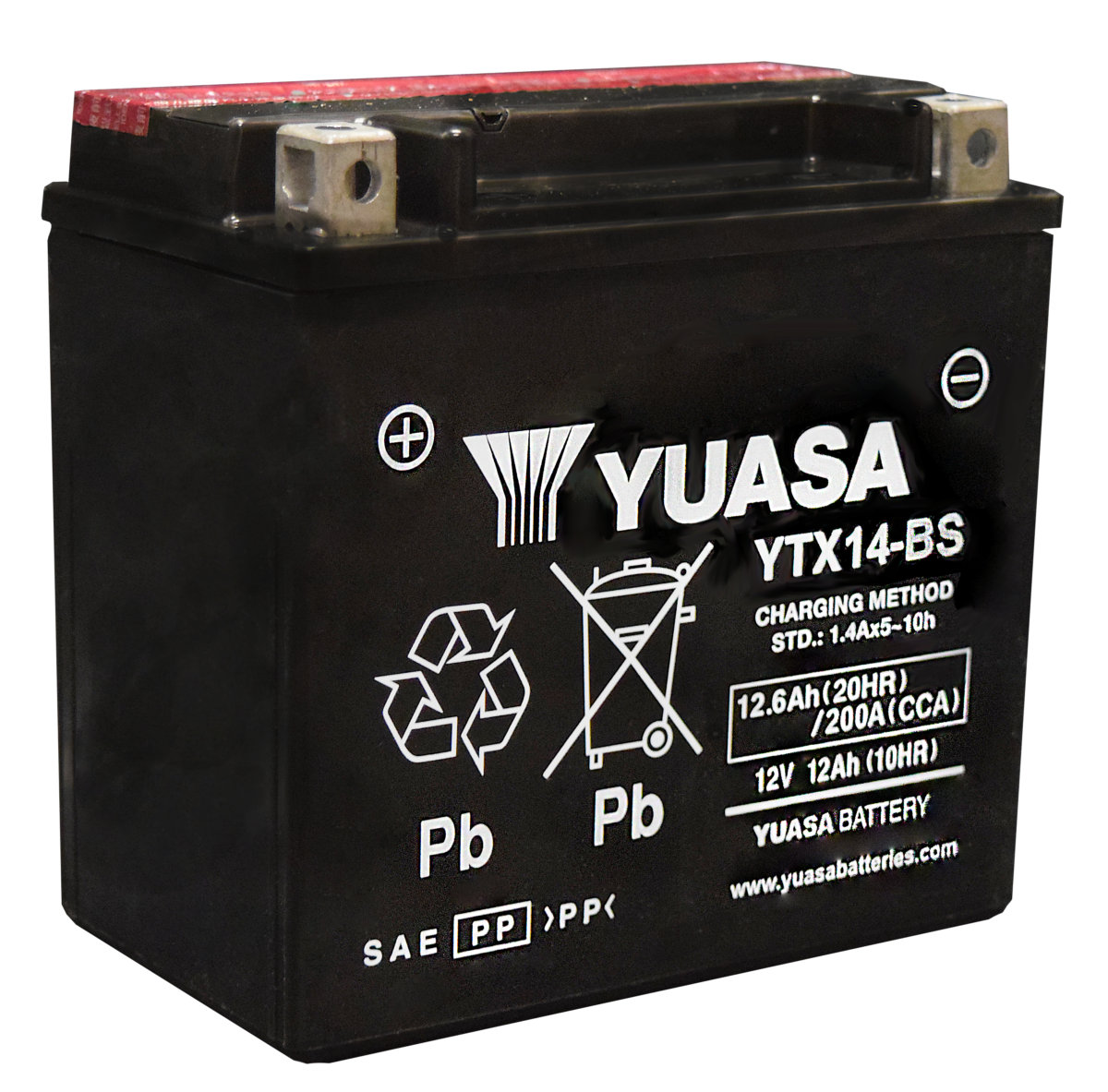 YTX14BS Yuasa Battery, Inc.