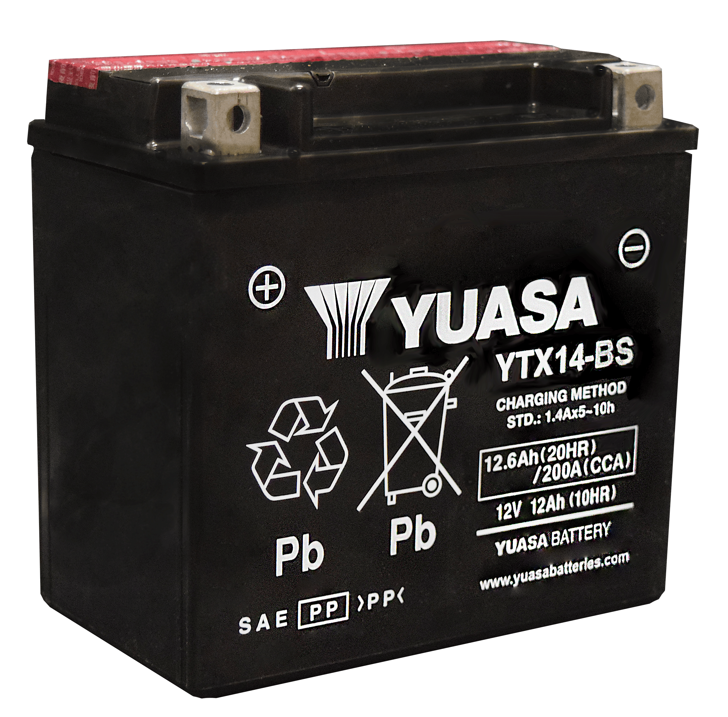 BATERÍA YUASA YTX14-BS