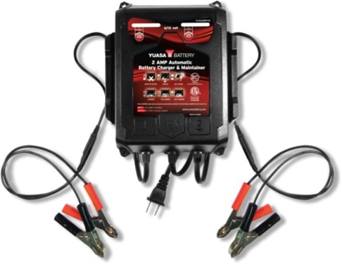 Yuasa battery charger maintainer