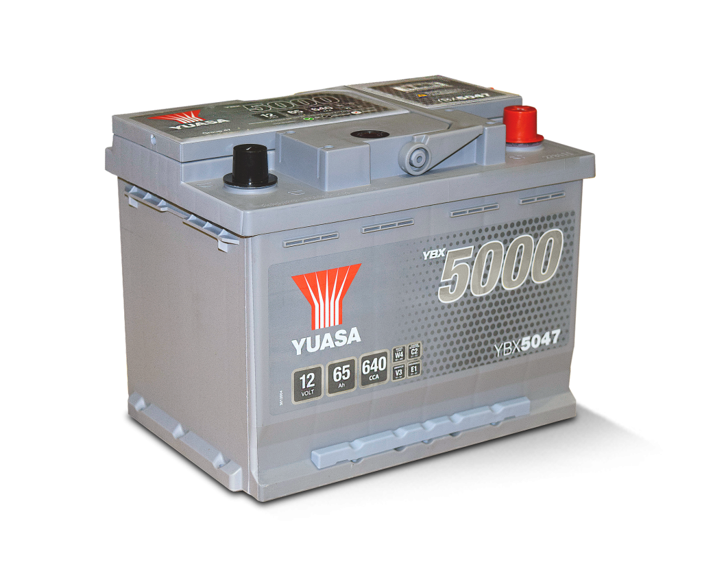 Yuasa YBX 5047 Automotive battery for cars, trucks, and suvs