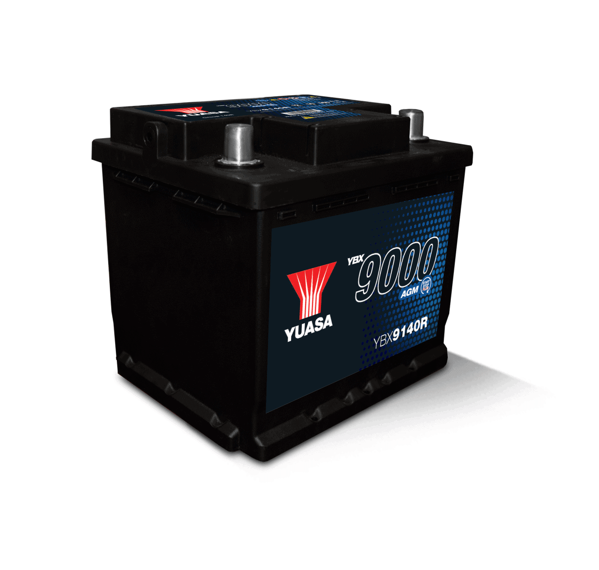 Yuasa YBX 9140R agm automotive battery