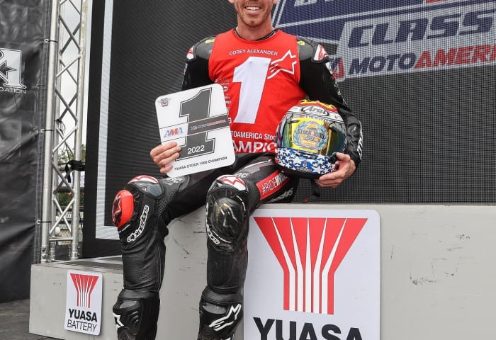 Congratulations to the MotoAmerica Yuasa Stock 1000 Champion