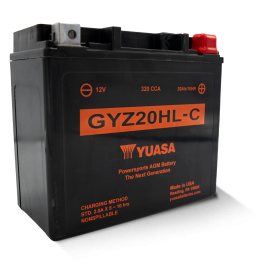 saktuya(19、42、46) GYZ Series AGM Batteries - Yuasa Battery, Inc.
